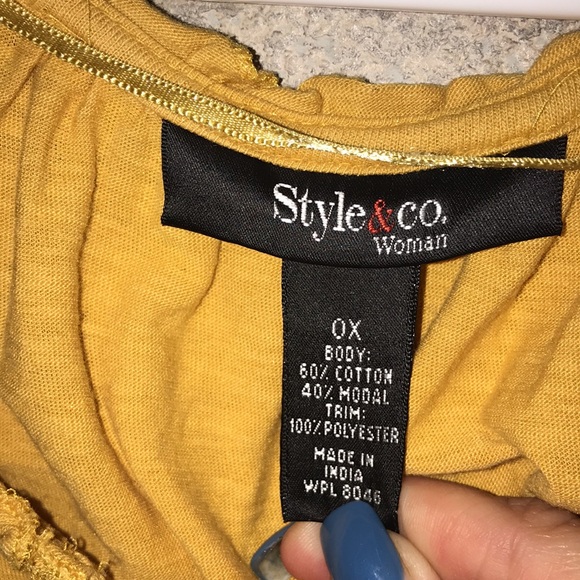 ✅Style & Co Long Sleeve Top - Picture 4 of 6